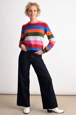 Striped Jumper by Karen Dean, Personal Stylist at Wink To The Wardrobe Boutique